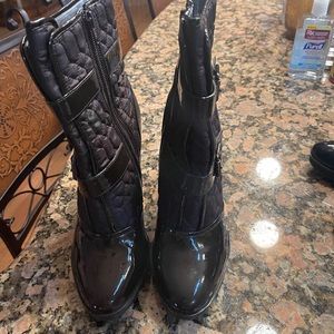 Calvin Klein brown boots no box